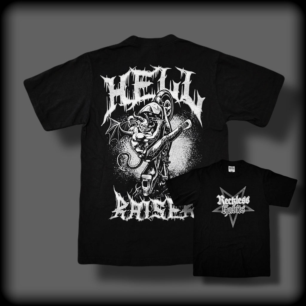"Hell Raiser" Short Sleeve T-Shirt (OVERSIZED)
